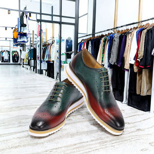 Zapatos Casuales de Hombre con Cordones y Punta Cerrada, Transpirables, con Suela de Goma, Ligeros, para Oficina y Trabajo, Otoño - Product Image 3