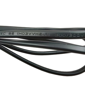 <span class=keywords><strong>สาย</strong></span>ไฟปลั๊กบราซิล 2 ขา แบบปลายเปิด รุ่น H03VVH2-F ขนาด 2x0.75 ตร.มม. 250V <span class=keywords><strong>AC</strong></span> สำหรับเครื่องใช้ไฟฟ้าขนาดเล็กในบ้าน - Product Image 6