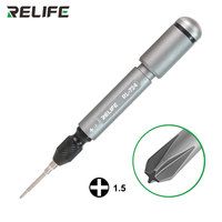 Jeu de mini tournevis RL-724 RELIFE à fente Phillips de couple de haute précision-pour bricolage de téléphone portable en plastique électrique