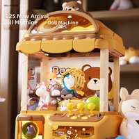 52 stuks duurzame plastic grote klauwautomaat voor kinderen, muzikale elektronische arcade game console voor thuisgebruik, kerst- of verjaardagscadeau voor
