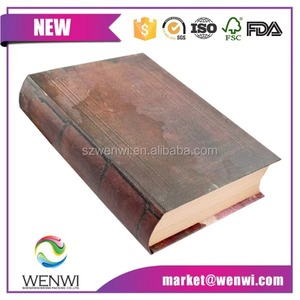 Custom Printed Cardboard Book Shaped Gift <b>Box</b> for Home Decoration - Product Image 4