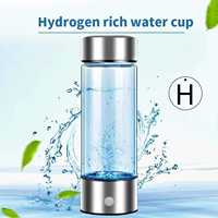 Bouteille intelligente Hydrogène alcalin ionisé riche en hydrogène Bouteille d'eau ioniseur Générateur portable Nano hydrogène Bouteille d'eau