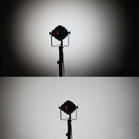 Lumière faciale LED COB à lumière blanche à prix avantageux, lumière Fresnel Par