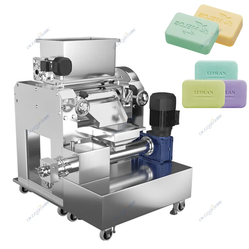 छोटी साबुन ऑल-इन-वन मशीन/उत्पादन लाइन छोटे स्थानों में उपयोग की जाती है/हॉट सेलिंग छोटे साबुन उपकरण