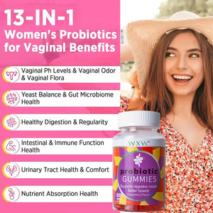 Gomas probióticas personalizadas profesionales Soporte inmunológico y digestión Caramelo Vitamina Colágeno Gummy - Product Image 5