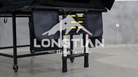 Tente de toit ABS Shell End Up avec cadre de 20 cm, plancher clair, toile anti-moisissure et résistante au froid OEM