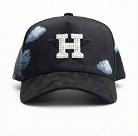 Casquettes de baseball en daim brodées avec logo X Sad Boyz de qualité supérieure, personnalisées, Thirty One Hats Black Mago Gorras G5 Hats avec NFC