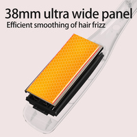 Vente en gros Pince à frange à double usage pour friser et lisser Petit mini lisseur portable à ions négatifs