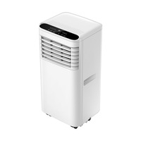 Climatiseur portable électrique 7000 Btu à haute efficacité énergétique, pour usage hôtelier et domestique, installation facile, en plastique