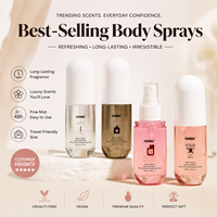 Shayou – Spray Corporel Écologique Longue Durée Anti-Odeur, 4 Parfums, Déodorant, Brume Luxueuse, Parfums Originaux pour Femme