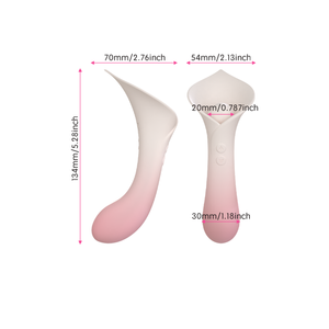 Vibrateur double tête Calla Lily, jouet sexuel orgasmique pour femmes, pour la masturbation - Product Image 1