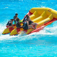 Bateau gonflable de tube de poisson volant Bateau de banane remorquable gonflable pour la mer