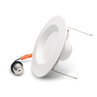 Nouveau Downlight LED Encastré en Fer, Rond Linéaire, 120V, Dimmable, Conforme Energy Star