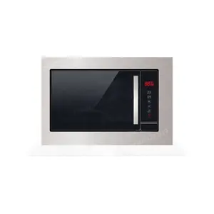 Microondas con cavidad de acero inoxidable 304, horno microondas incorporado, 20 L, aprobación CE