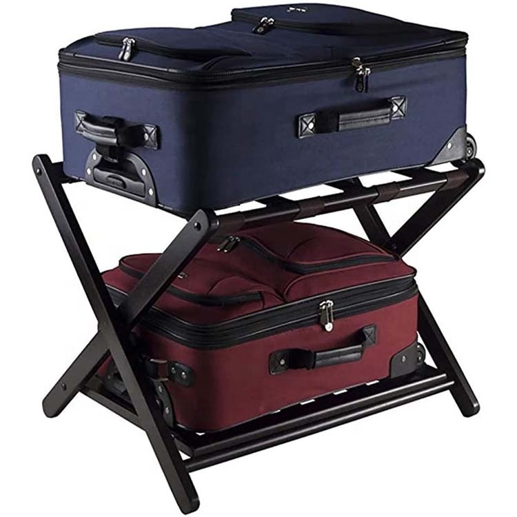 Luggage Stand Wooden Luggage Racks with