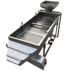 Machine vibrante linéaire de tamis de criblage de grain de café de rectangle d'acier inoxydable 201 de rendement élevé - Product Image 2