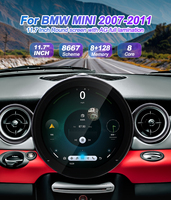 Navihua Pantalla Táctil Completa de 11.7 Pulgadas MINI R56 R60 2007-2011 Android MP5 DSP USB Radio para Auto GPS Navegación Carplay Multimedia
