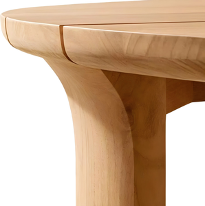 Mesa de Centro Redonda de Madera de Teca para Exteriores <span class=keywords><strong>Lagos</strong></span>, Muebles de Exterior Personalizados para Sala de Estar, Hotel, Estilo Moderno - Product Image 4