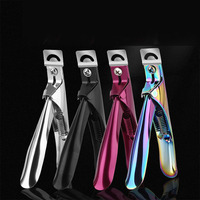 Coupe-ongles professionnel manucure colorée U Word Edge Cutters Type spécial faux conseils