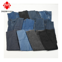 Zagumi Fashion Guangzhou Première Qualité Haute Qualité Uganda Jean Ample en Denim Usagé Balles pour Hommes