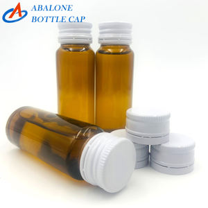 Bottiglia in Vetro Ambrato all'Ingrosso da 20ml 30ml 50ml 100ml per Liquidi Orali e Sciroppi con Tappo in Alluminio Antimanomissione - Product Image 3