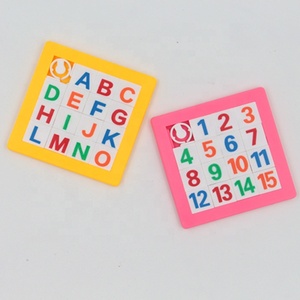 Jeu de puzzle coulissant en plastique personnalisé <span class=keywords><strong>pas</strong></span> <span class=keywords><strong>cher</strong></span> avec logo - Product Image 5