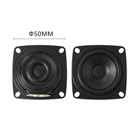 Haut-parleur multimédia de 57 mm (2,2 pouces), 4 ohms, 5/8 watt, avec trous de fixation, mini haut-parleur à aimant puissant pleine gamme pour fauteuils de massage
