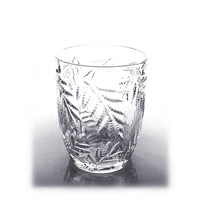 Bougie décorative en cire, pot en verre épais, Promotion