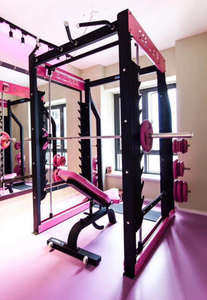 Lanbo B1051 Power Rack <span class=keywords><strong>Smith</strong></span> Entrenamiento Gimnasio Uso Comercial Heavy Duty Rack 3D <span class=keywords><strong>Smith</strong></span> - Product Image 6