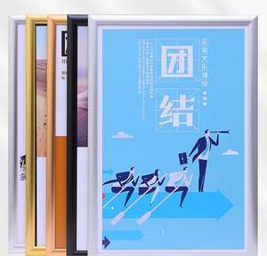 Offre Spéciale étudiant école or noir argent aluminium cadre d'<span class=keywords><strong>affiche</strong></span> rectangulaire cadres photo personnalisés tailles personnalisables haute - Product Image 3