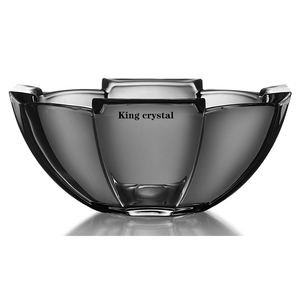 Shenniu — grand bol de scène en verre, grand bol de fruits en cristal couleur fumée <span class=keywords><strong>pour</strong></span> décoration de maison - Product Image 2