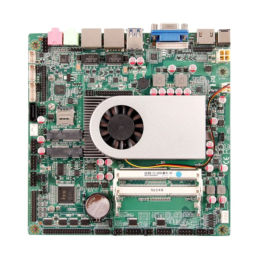 PC-Motherboard Intel 5. Broad well I5 5200U-Unterstützung mit Dual-Gigabit-LAN