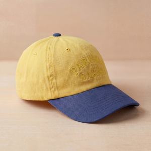Gorras de Béisbol Personalizadas de 6 Paneles con Logotipo Bordado, 2 Tonos, Algodón Lavado, Estilo Desestructurado, Gorras de Papá - Product Image 3