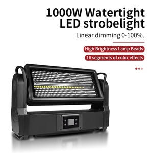 AICPOSE - Luz Estroboscópica LED DMX RGBW 4 en 1 de 1000 W para Exteriores, Resistente al Agua IP65, con Cabezal Móvil - Product Image 1