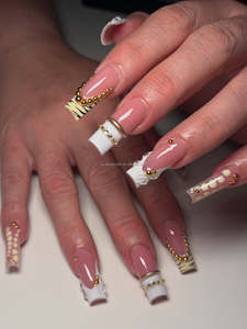 <span class=keywords><strong>Uñas</strong></span> Postizas 3D Hechas a Mano con Diseño <span class=keywords><strong>de</strong></span> Mariposa Cuadrada, Acrílicas Brillantes con Diseño <span class=keywords><strong>de</strong></span> Margarita, <span class=keywords><strong>Uñas</strong></span> Personalizadas para Salón <span class=keywords><strong>de</strong></span> Belleza - Product Image 2