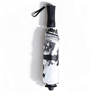 Sombrilla Plegable con Enfriamiento por Vaporización y Carga para Teléfono, 97cm, 8 Varillas, Diseño Minimalista para Clima Cálido - Product Image 5