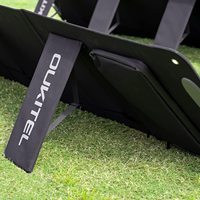 Panneau solaire portable pliable OUKITEL PV200 200W, taux de conversion d'énergie de 24,8%, étanche, pour le camping en plein air, panneau de charge solaire