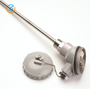 WZP-231/230 Prefabricated Fixed Thread Thermocouple Pt100 Industrial <b>Temperature</b> Sensor with Customizable OEM Support - Product Image 4