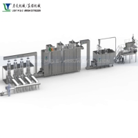 Ligne de machine à pâtes électrique en acier inoxydable de haute qualité
