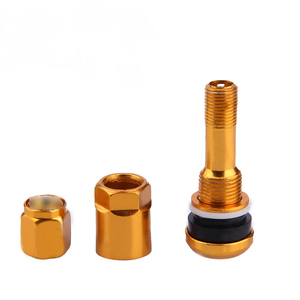 Tiges de <span class=keywords><strong>valve</strong></span> de pneu <span class=keywords><strong>tubeless</strong></span> en alliage d'aluminium à fond plat <span class=keywords><strong>pour</strong></span> voiture, SUV, moto – Remplacement anti-explosion <span class=keywords><strong>pour</strong></span> jantes automobiles - Product Image 3