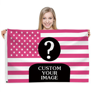 Precio de fábrica personalizado 90*150 cm sublimación de tinte impresión Digital poliéster impresión bandera nacional bandera americana - Product Image 6