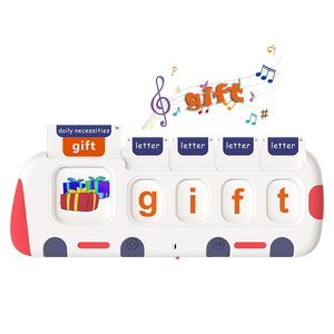 Máquina de Tarjetas Didácticas Interactivas para Niños, Máquina de Aprendizaje con Lectura Automática de Tarjetas para Niños Pequeños - Product Image 1