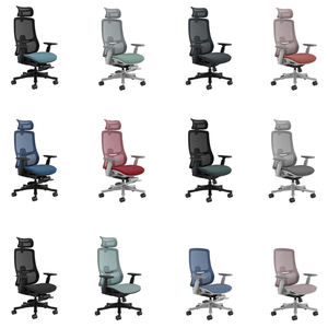 Ghế máy tính xoay lưới hiện đại bán buôn, có thể điều chỉnh, thiết kế công thái học, thời trang, chất liệu kim loại - Product Image 6