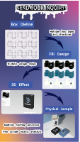 Cajas y Bandejas para Viales de Suero Individuales de 3ml y 10ml con Logotipo Personalizado para Revendedores