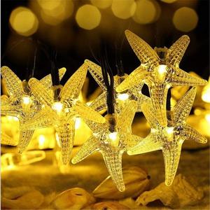 Sao Biển năng lượng mặt trời dẫn chuỗi đèn IP65 đánh giá Halloween Giáng sinh Cổ Tích bãi cỏ cảnh quan sân trang trí chiếu sáng - Product Image 4
