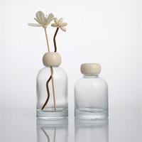 Diffuseur de parfum en bouteille de 100 ml en vente chaude, bouteille d'aromathérapie avec bâtonnets en rotin pour huile aromatique