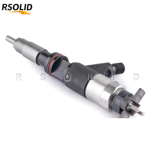 หัวฉีดดีเซล Rsoliddiesel 095000-6320 RE531210 Denso CR สำหรับเครื่องยนต์ดีเซล John Deere 4045T 6068T 6130 6230 อะไหล่เครื่องยนต์ - Product Image 2