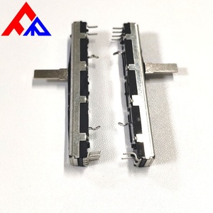 Slide Linear Potentiometer 45mm Metal Shank <b>PC</b> Pin Terminals Adjustment Type Slide - Product Image 4