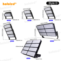 Projecteurs extérieurs de haute qualité 180 000 lumens pour terrains de sport, éclairage de stade à mât haut 250W-2000W