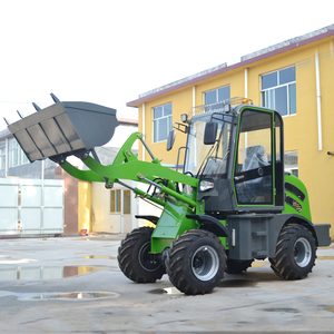 Miễn phí vận chuyển nhà sản xuất CE Euro 5 EPA phía trước loader DIESEL lật 4WD nhỏ bánh xe tải với xô - Product Image 1